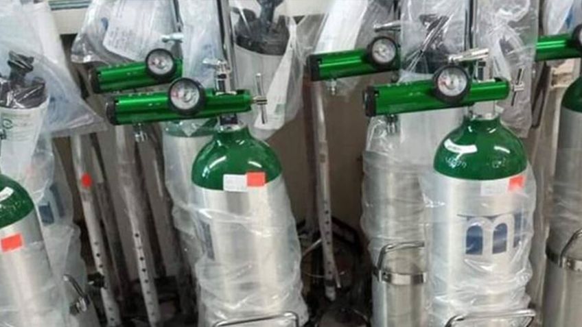 Autoridades de CDMX alertan de fraudes en la venta de tanques de oxígeno