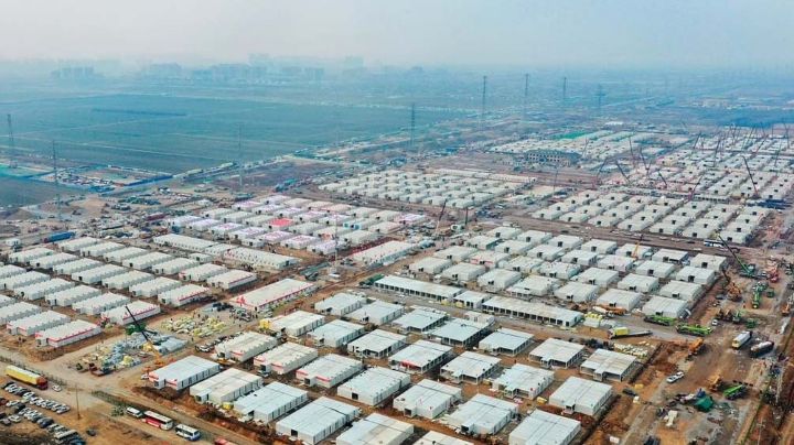 Coronavirus: Construyen un enorme campo de cuarentena para frenar el nuevo brote