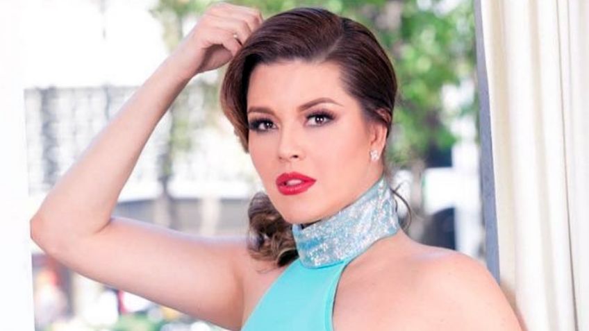 A sus 44 años, Alicia Machado se luce más guapa que nunca desde la piscina