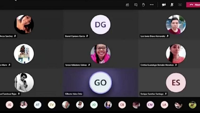 VIDEO: ¡Insólito! Maestro se va de parranda y olvida apagar su micrófono en la clase en línea
