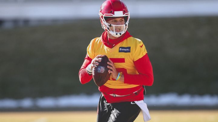 Patrick Mahomes: “Estoy listo para el domingo”; recibe luz verde para jugar
