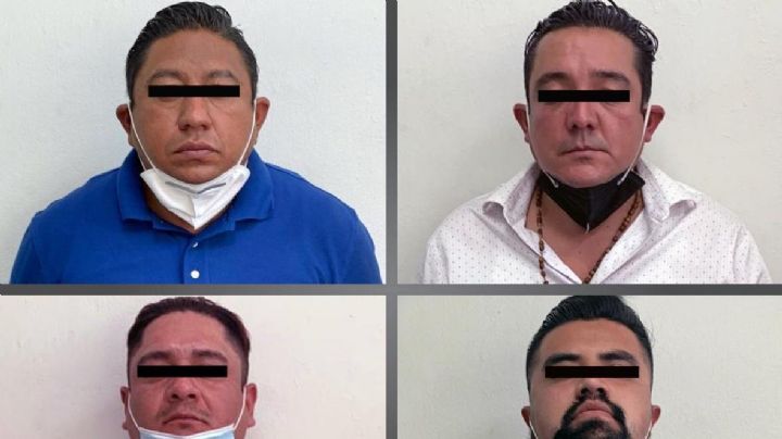 Detienen a cuatro sujetos que se hacían pasar por miembros de la Fiscalía del Estado de México