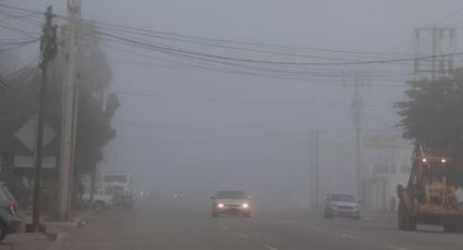Ciudad Obregón: Densa neblina se manifiesta en las calles