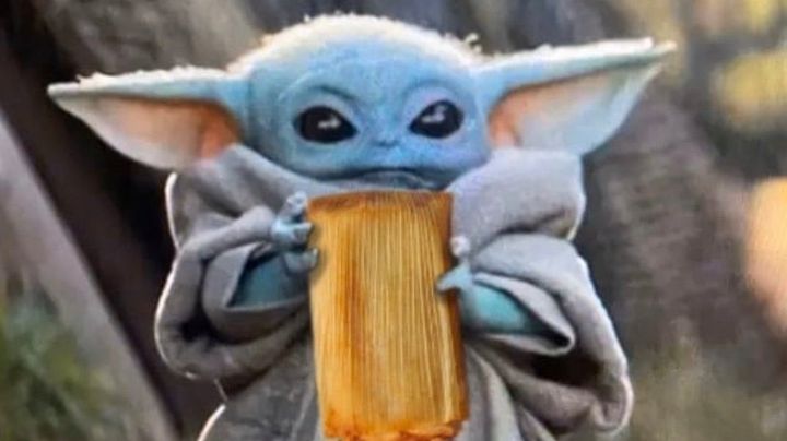 ¡Hay tamales de 'Baby Yoda' y todos quieren probar su sabor de otra galaxia!