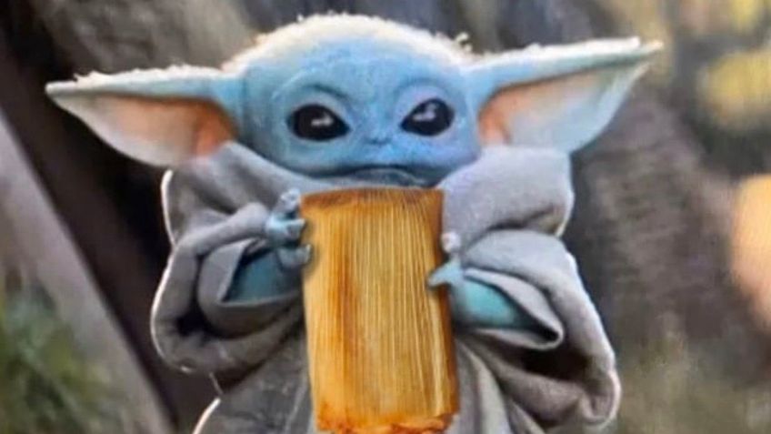 ¡Hay tamales de 'Baby Yoda' y todos quieren probar su sabor de otra galaxia!