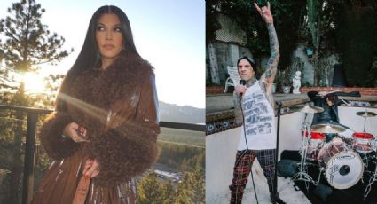 Kourtney Kardashian buscaría refugio de su separación de Scott Disick con famoso rockero