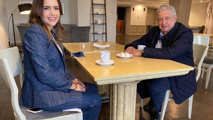 Candidata de Morena a la gubernatura de NL que se reunió con AMLO asegura que está vacunada