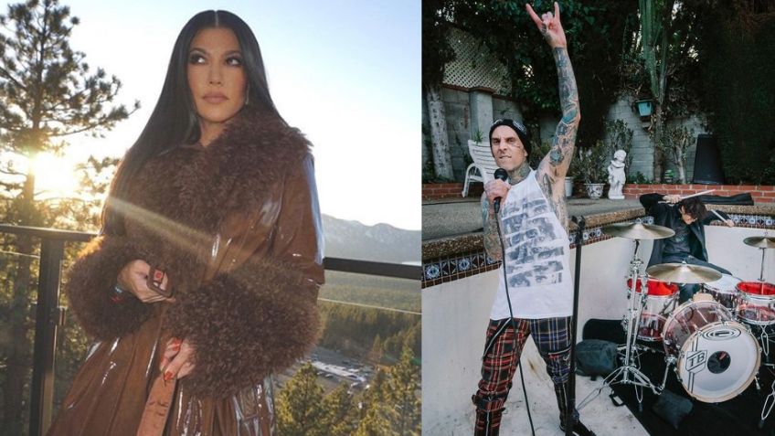 Kourtney Kardashian buscaría refugio de su separación de Scott Disick con famoso rockero