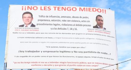 "No les tengo miedo": Exponen a funcionarios de Ciudad Obregón por supuestas amenazas y abuso de poder