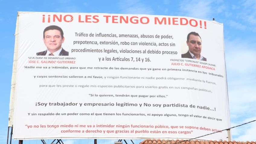 "No les tengo miedo": Exponen a funcionarios de Ciudad Obregón por supuestas amenazas y abuso de poder