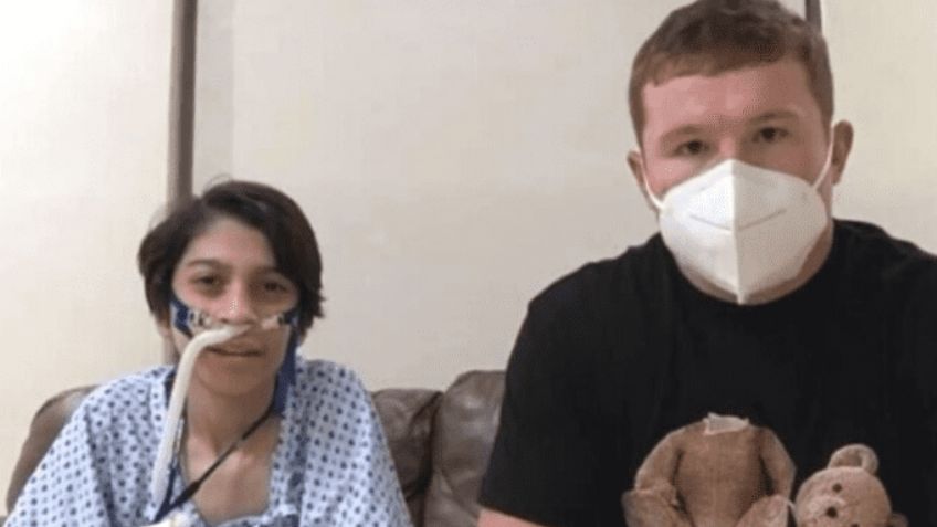 Corazón de campeón; 'Canelo' Álvarez se une a las donaciones para David Antolín