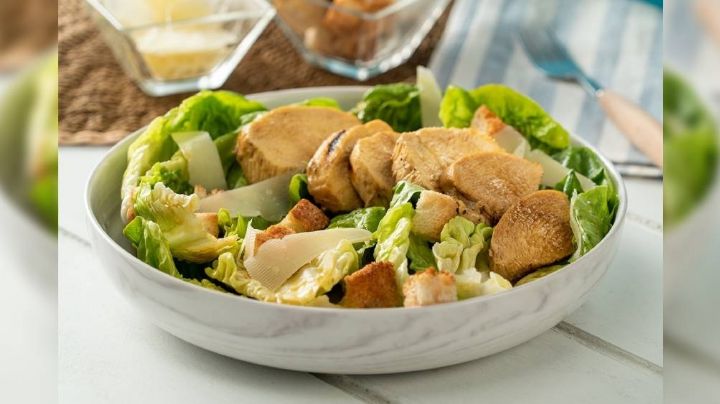 Ensalada cesar, la comida perfecta para comenzar con la perdida de peso en este 2021