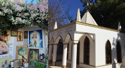 Valentín Elizalde 'El Gallo de Oro' descansa en esta capilla junto a los restos de su padre