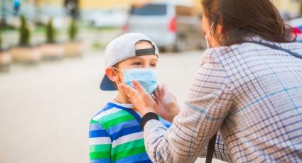 ¡Protégelos a ellos también! La OMS da recomendaciones del uso de cubrebocas en niños