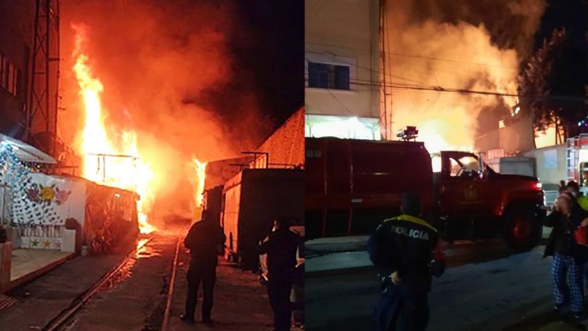 Debido a incendio en Tacuba, Congreso local exige a las autoridades apoyar a los 50 afectados