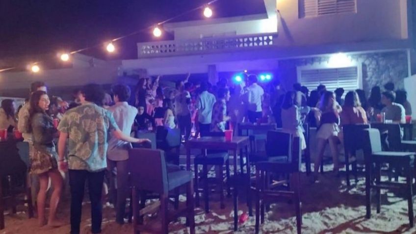 Pese a Covid-19, jóvenes organizan una gran fiesta y autoridades se la clausuran