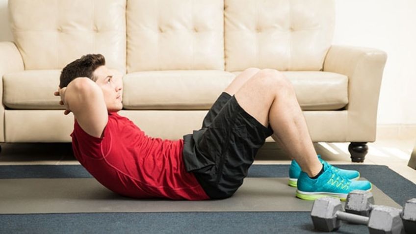 Ejercicio en casa, esto es lo necesario para mantenerse en forma a la falta de gimnasios