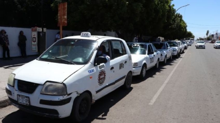 Taxis colectivos mantendrán su tarifa en Cajeme