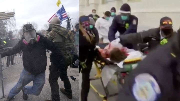 Washington: Hieren de bala a mujer en protestas pro Trump en Capitolio; está grave