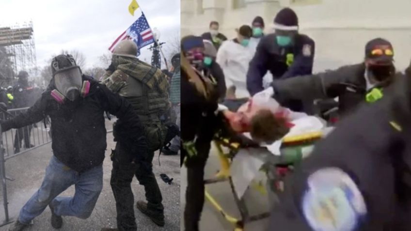 Washington: Hieren de bala a mujer en protestas pro Trump en Capitolio; está grave