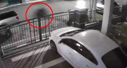 VIDEO: Cámara de seguridad capta sombra "fantasma" en el patio de una casa
