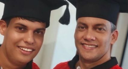 Padre se inscribe a la universidad para cuidar de su hijo que padece el síndrome Asperger