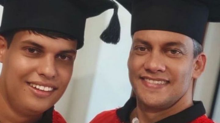 Padre se inscribe a la universidad para cuidar de su hijo que padece el síndrome Asperger