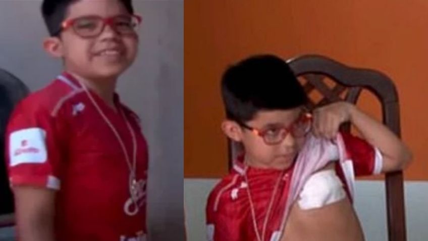 Crucifijo cumple su labor al salvar a un niño de morir por una bala perdida