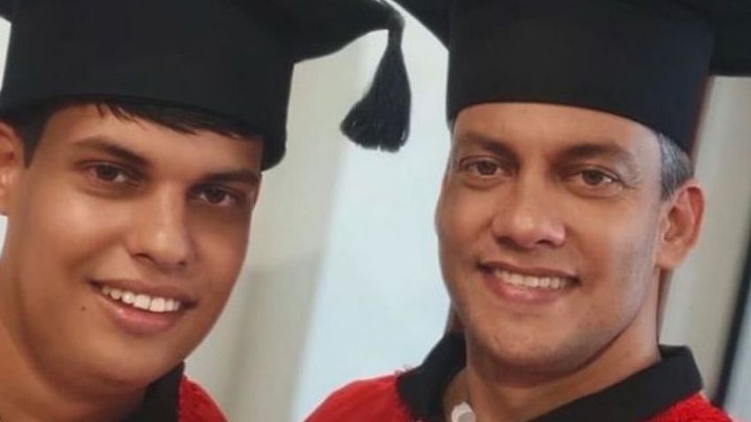 Padre se inscribe a la universidad para cuidar de su hijo que padece el síndrome Asperger