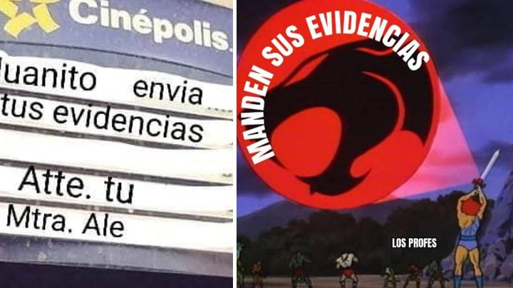 Maestros se hacen virales por pedirles la tarea a sus alumnos a base de memes