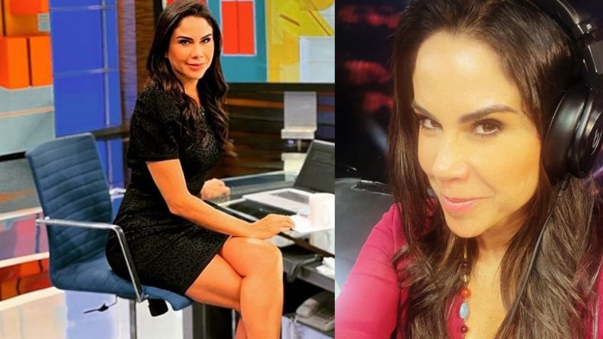 Paola Rojas paraliza a todo Instagram al lucir seductor 'outfit' rojo desde Televisa: "Chiquitita"