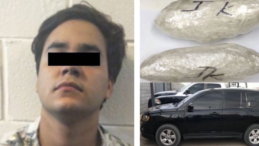 Sorprenden a Luis con casi medio kilo de 'crystal' en calles de San Luis Río Colorado