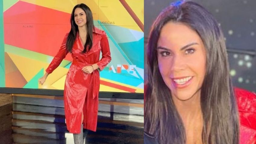 Paola Rojas deja sin aliento a Televisa al presumir pierna con tremendo vestido de cuero: "Mujerón"