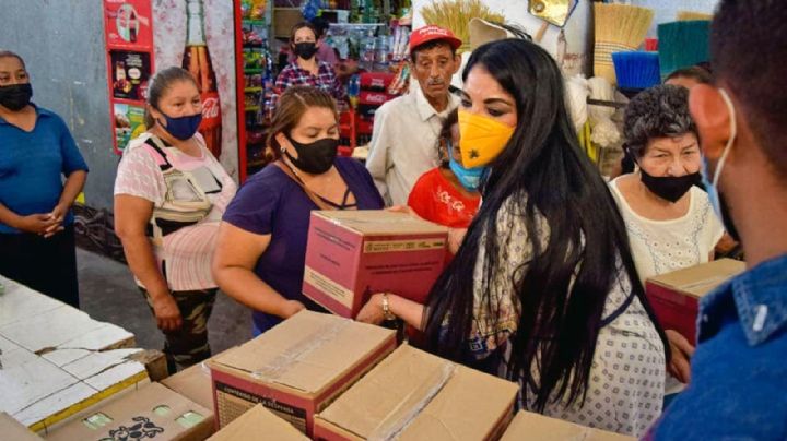 Navojoa: Denuncian presunta "ordeña" de despensas durante gobierno de Rosario Quintero