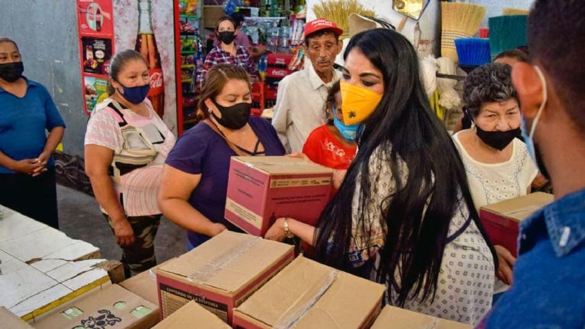 Navojoa: Denuncian presunta "ordeña" de despensas durante gobierno de Rosario Quintero