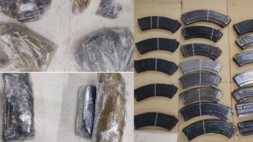 Abandonan más de 500 cartuchos para arma de fuego en camino de terracería de Sonora