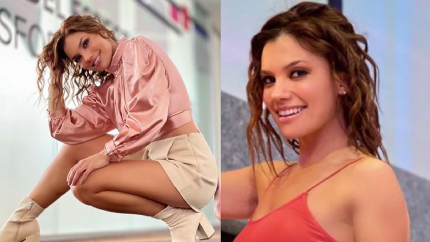 Tábata Jalil, conductora de 'VLA', enamora a todo TV Azteca al lucir coqueto 'outfit': "Qué piernas"