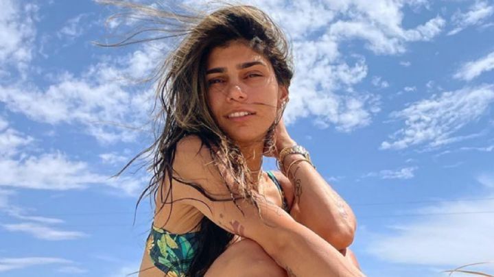 Tras dejar la industria para adultos, Mia Khalifa causa revuelo al posar con coqueto bañador