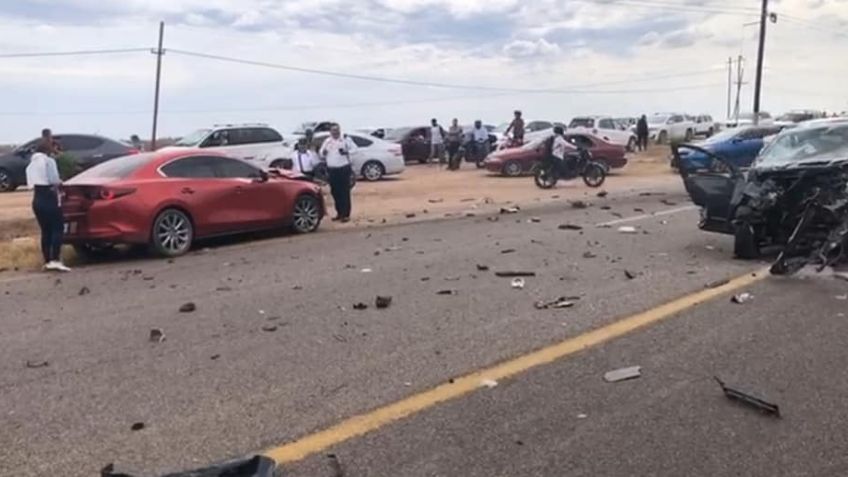 Brutal accidente en carretera de Sonora: Registran 3 víctimas tras colisión de autos