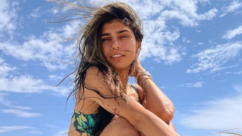 Tras dejar la industria para adultos, Mia Khalifa causa revuelo al posar con coqueto bañador