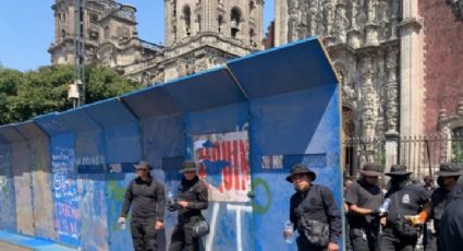 Cercan edificios en el Centro Histórico por marcha del 2 de octubre y abren vías alternas