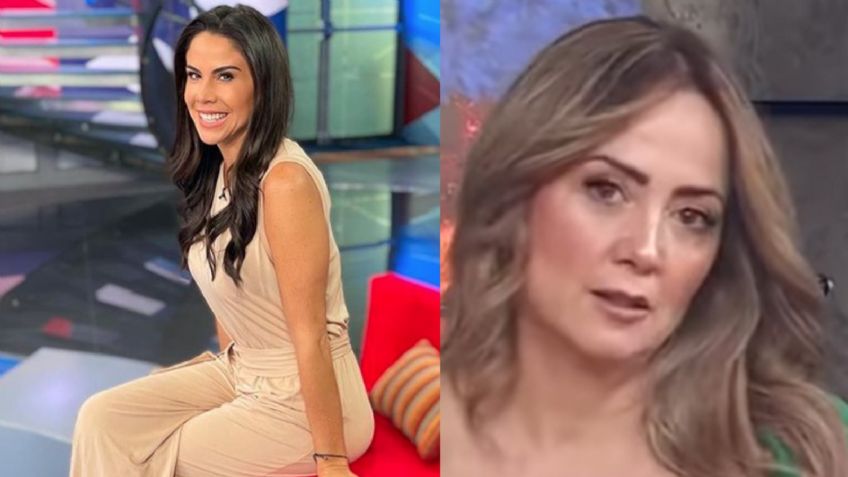 Paola Rojas se luce de lo más coqueta desde Televisa y posa muy juntita con Erik Rubín: "Ay Dios"