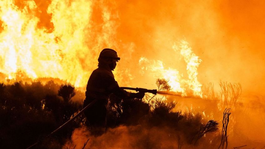 Voraz incendio deja múltiples daños materiales en recicladora ubicada en Empalme