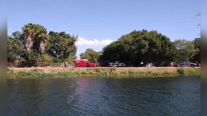 A las afueras de Ciudad Obregón, localizan cuerpo mientras flotaba en aguas del Canal Bajo