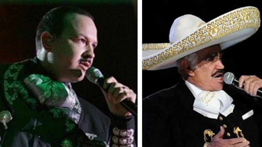 Tras 2 meses hospitalizado, Pepe Aguilar homenajea a Vicente Fernández durante concierto