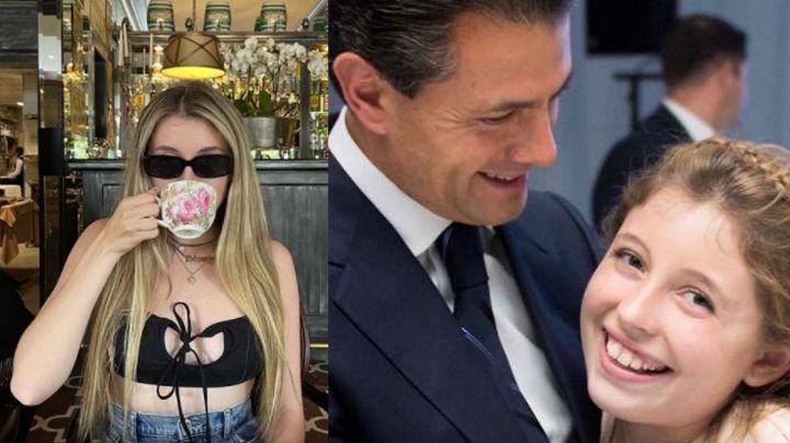 Regina, hija menor de Angélica Rivera, derrite a Instagram con fascinante 'look': "Cuero de mujer"