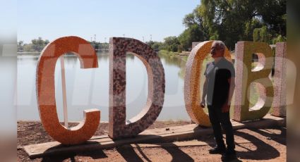 Vandalizan las letras de Ciudad Obregón en Laguna del Náinari; se robaron una de sus piezas