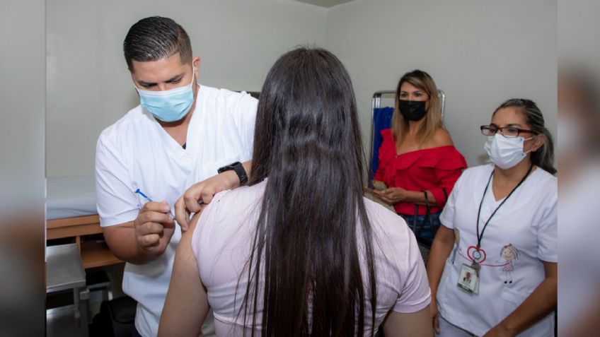 Sonora arranca con la vacunación contra el Covid-19 en menores de 12 a 17 años de edad