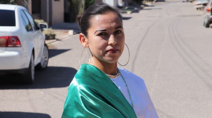 Cajeme: Elizabeth cumple su promesa a San Judas y porta su vestimenta por todo un año