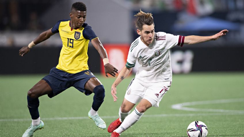 El Tri paga la novatez; México cae ante Ecuador en partido amistoso